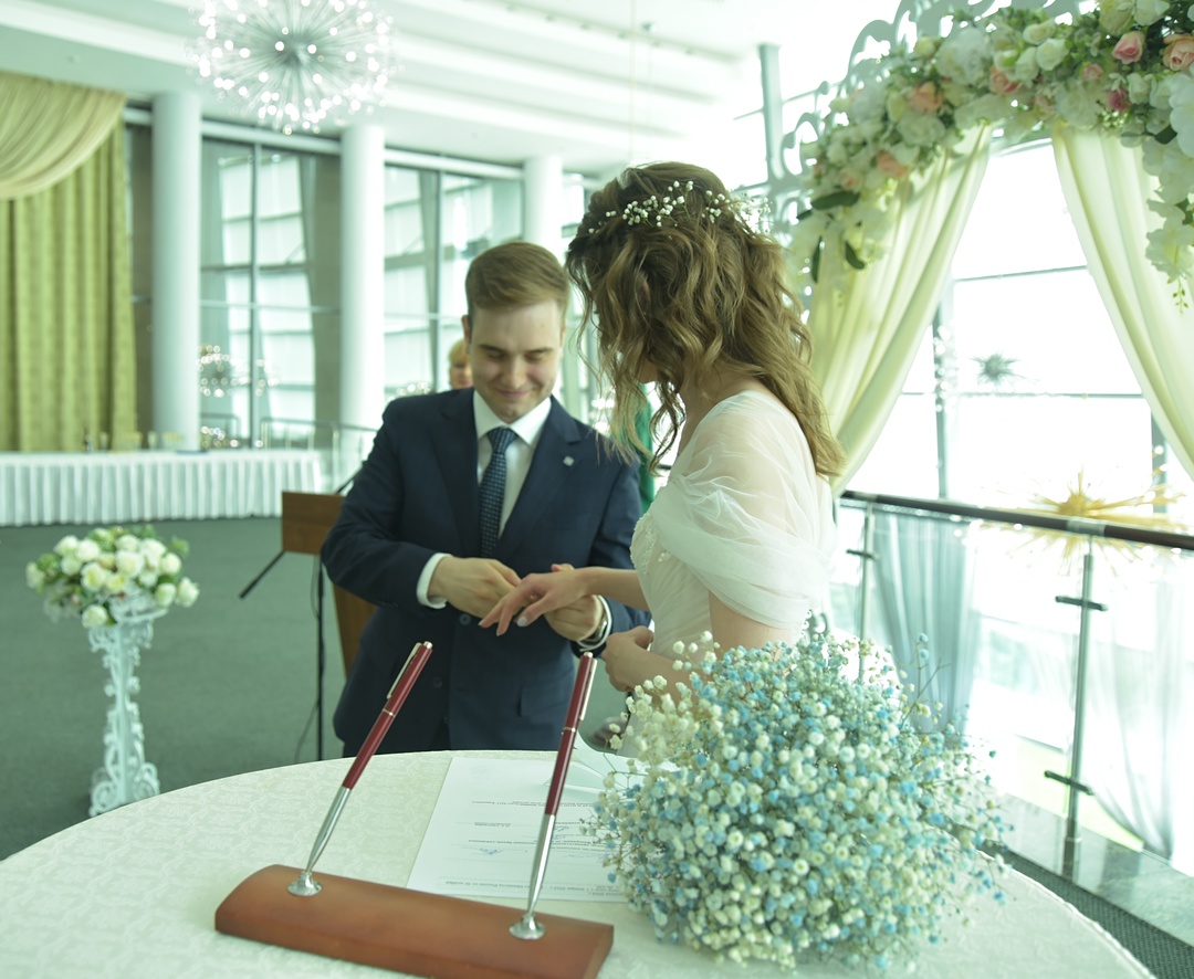 On August 10, the marriage registration of a beautiful couple took place in Congress Hall Toratau